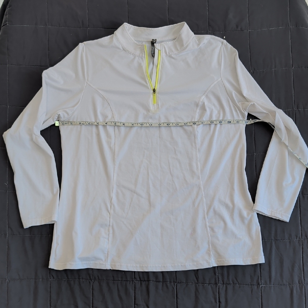 Torrid, Size 2, Women's White Quarter-Zip Top